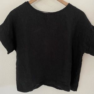 Elizabeth Suzann Georgia Tee OSM Linen Gauze